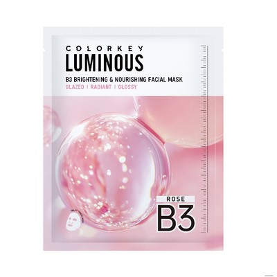 [Quà tặng] COLORKEY MÀU SẮC LUMINOUS B3 BRIGHTENING & HYDRATING FACIAL MASK 30ml