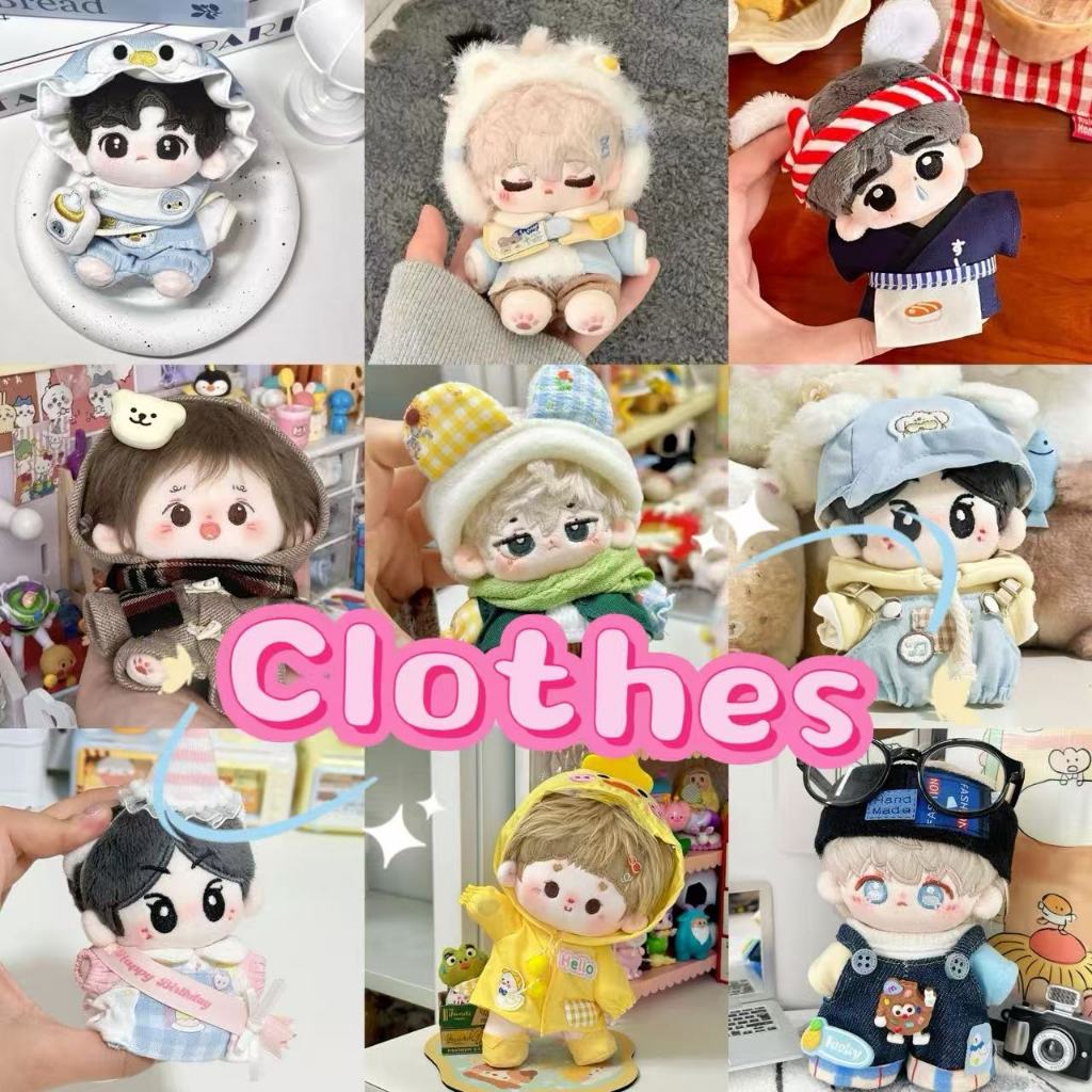 Quần Áo Búp Bê Cho 10cm Thần Tượng Bé Trai Người Búp Bê Quần Áo Đồ Chơi Phụ Kiện Thay Thế Trang Phục