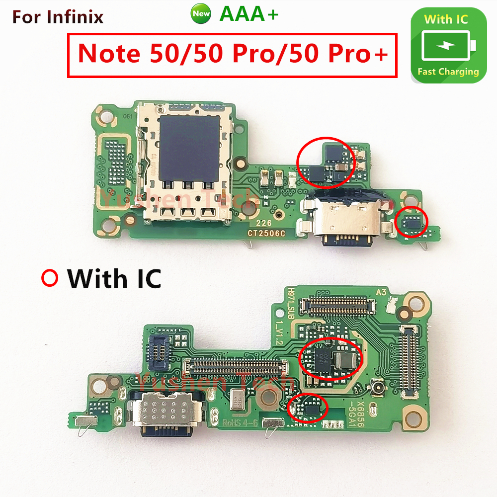 Bảng Sạc Cho Infinix Note 50 / Note 50 Pro / Note 50 Pro + USB Cổng Sạc Nhanh Type-C Ổ Cắm Đầu Nối C