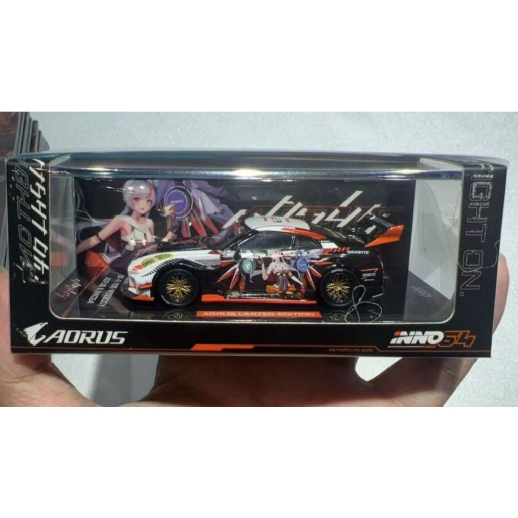 Inno64 BilibiliWorld 2025 Thượng Hải sự kiện độc quyền 1 / 64 Nissan GT-R R35 LBWK SUPER SILHOUETTE 