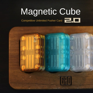  Gao Studio Magnetic Cubes Thẻ đẩy lạ mắt không giới hạn Đồ chơi giải nén EDC Fidget Spinner Slider 