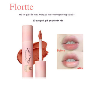  FLORTTE son nền che sạm môi chống nhòe môi base môi ẩm ướt Sáng Ngày Vẻ Đẹp 
