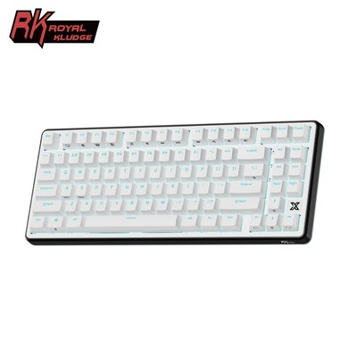 Royal Kludge RK X87 Black Night 88 Key 80% có đệm bàn phím cơ có dây