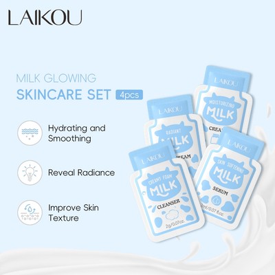 LAIKOU Sữa Dưỡng Ẩm Dưỡng Ẩm Tinh Chế Da rạng rỡ Hydrating Làm Mịn Nuôi Dưỡng