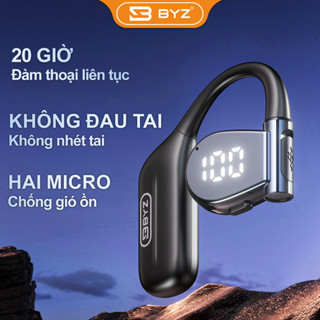  Tai nghe Bluetooth một mặt BYZ D1 pin  trâu và chống ồn thời gian đàm thoại lâu và khử tiếng ồn 
