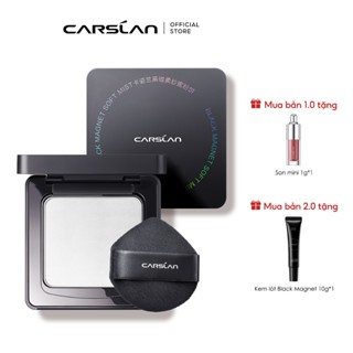 Phấn phủ Black Magnet CARSLAN lâu trôi kiềm dầu 24 giờ 8g