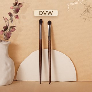  【OVW  Hàng mới về  Set 2 cọ đánh phấn mắt XQ1112 lông dê chuyên dụng trang điểm 