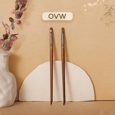 【OVW】Bộ 2 cọ XQ23 đánh bóng mắt và mí mắt