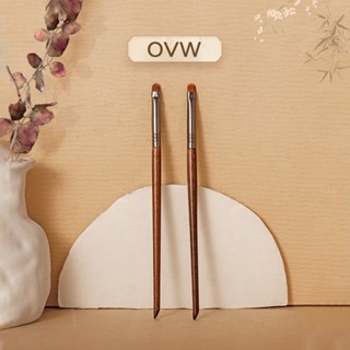  【OVW Bộ 2 cọ XQ23 đánh bóng mắt và mí mắt 
