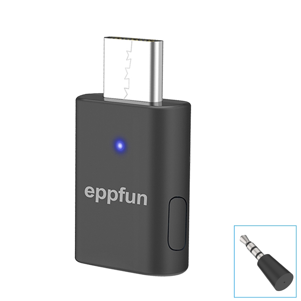 Bộ chuyển đổi Bluetooth USB-C Thích hợp cho PS5, Điện thoại máy tính và di động, Bộ phát âm thanh Bl
