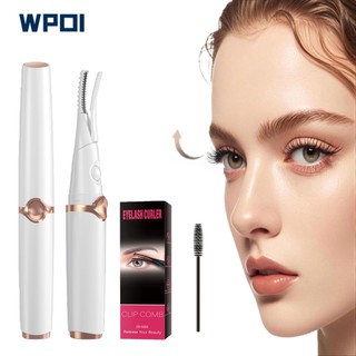 Máy uốn mi điện WPOI 10 giây Làm nóng nhanh 3 cài đặt nhiệt độ có thể điều chỉnh USB an toàn có thể sạc lại cho lông mi xoăn dễ dàng tại nhà