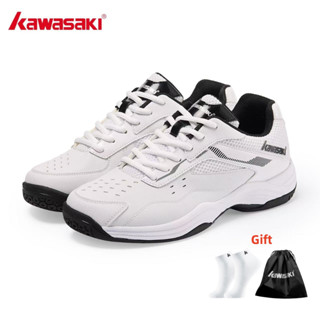 Giày Cầu Lông Kawasaki K4B50-C32011 Nữ Và Nam Huấn Luyện Chuyên Nghiệp Chống Trơn Trượt Bền Chống Sốc Giày Thể Thao Retro