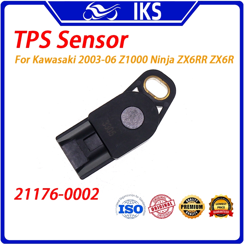 IKS TPS Cảm Biến Cho Kawasaki 2003-2006 Z1000 Ninja ZX-6R 21176-0002 Versys 1000 / Versys 650 / ZX63