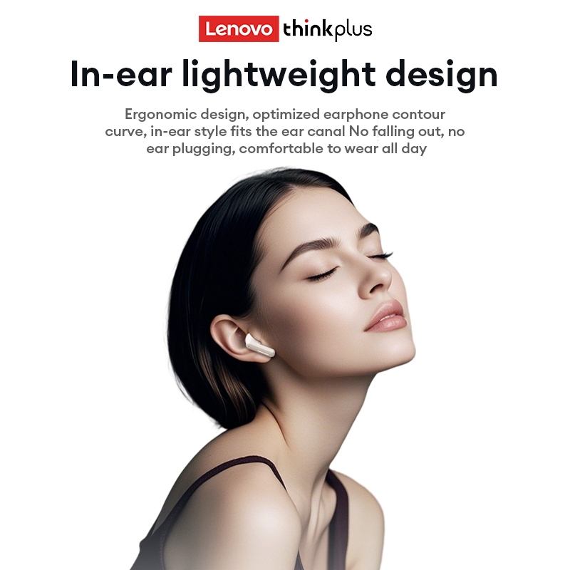 Tai nghe chơi game Lenovo LE209 Tai nghe Bluetooth Độ trễ thấp trong tai IPX5 Chất lượng âm thanh HIFI chống nước Bluetooth 6.0 | BigBuy360 - bigbuy360.vn