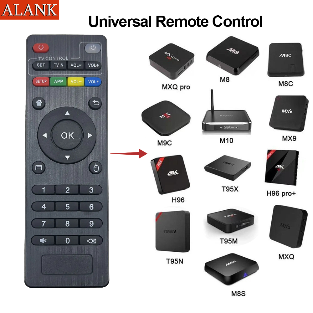 ALANK Remot điều khiển Đầu Thu 4K Android Ultra HD TV Box for 4K Android Ultra HD TV Box FOR MXQ / M
