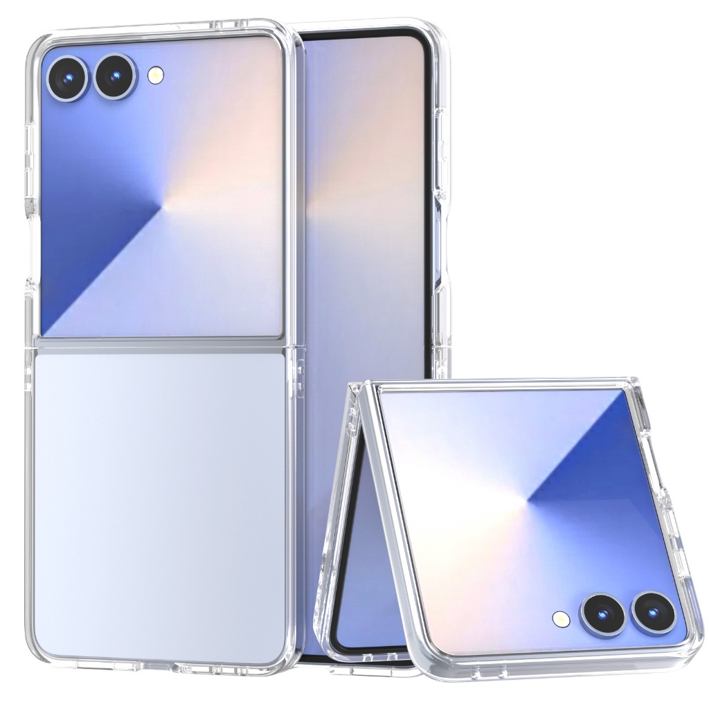 Ốp điện thoại chống sốc trong suốt gấp cho Samsung Galaxy Z Flip 7 Samsung Z Flip 7 Z flip7 5G Vỏ bả