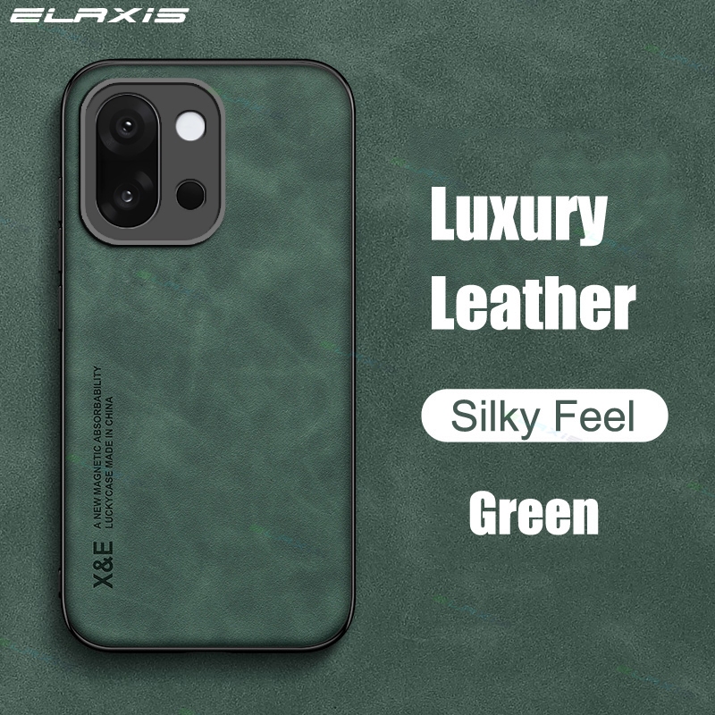 ELAXIS Tương Thích Cho OnePlus 13T 5G / OnePlus 13s 5G Ốp Điện Thoại Sang Trọng Từ Da Cảm Giác Mềm T