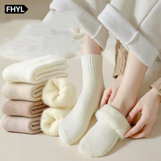 【Hà Nội  FHYL Vớ Len Lông Cổ Trung Dày Dặn Mền Mại Giữ Ấm Mùa Đông Cho Nữ