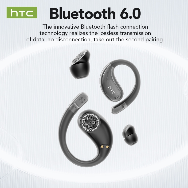 Tai nghe dịch HTC NE22 Tai nghe Bluetooth OWS Tai nghe móc tai mở hoàn toàn IPX5 Tai nghe không dây chống nước Bluetooth 6.0 | BigBuy360 - bigbuy360.vn