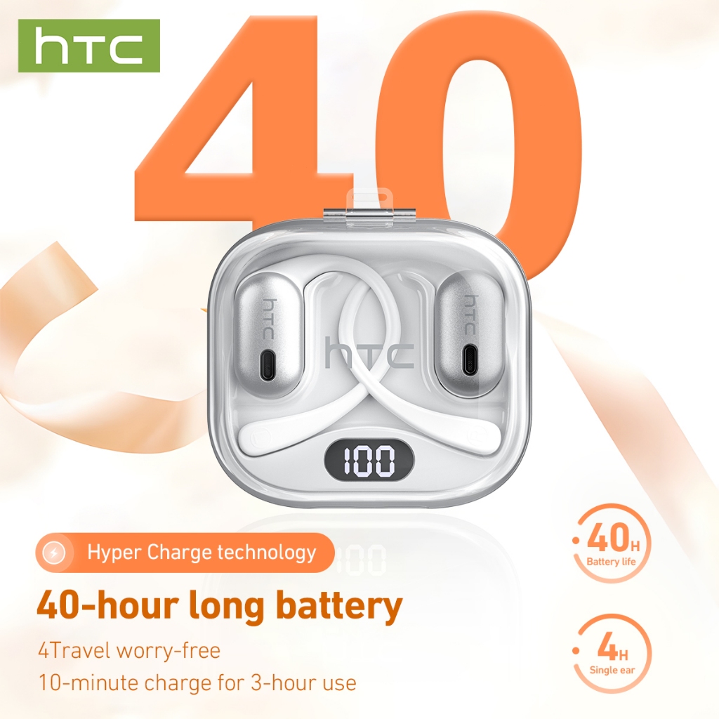 HTC NE08 Tai Nghe Phiên Dịch AI Bluetooth 6.0 Tai nghe chơi game Tai nghe không dây dạng móc tai Tai nghe OWS Phiên dịch thời gian thực trong 134 ngôn ngữ Dịch tiếng subtitle video ngắn HiFi Sound 10mm Màn hình mức pin | BigBuy360 - bigbuy360.vn