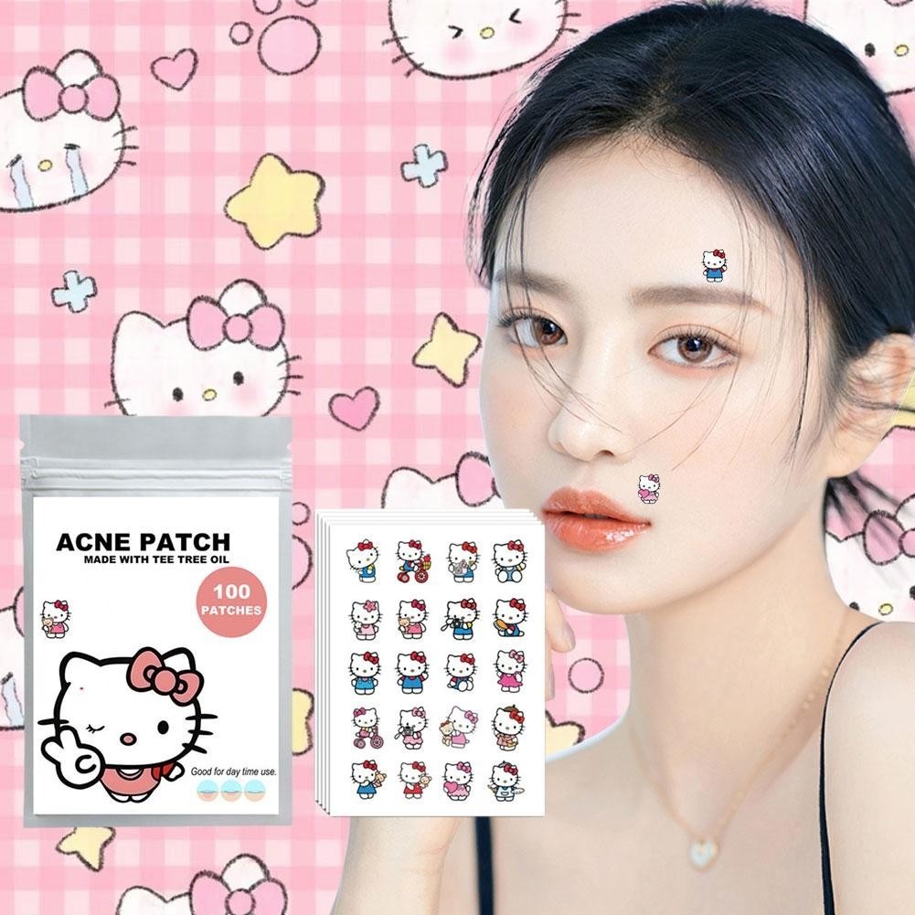 [VURK] 96 / 100 Miếng Dán Mụn Mụn Miếng Dán Chống Thấm Nước Miếng Dán Điều Giảm Mụn Hỗ Trợ Tẩy Mụn S