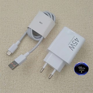  Chính Hãng Xiaomi 45W Turbo Sạc Nhanh EU Adapter Cho Mi 10T POCO X3 X4 NFC X4 GT M5S M6 Redmi K30 K40 Note 9 10 11 12 14 Pro 