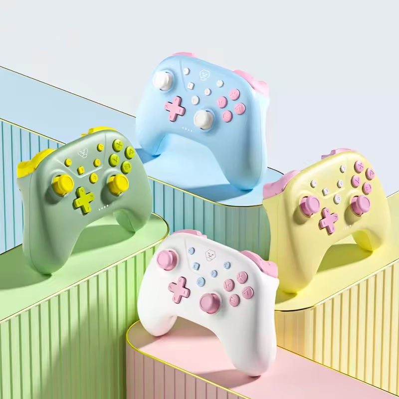 Bộ điều khiển Bluetooth cho Switch 2 / 1 / PC / iOS / Android game pro Gamepad hỗ trợ chức năng Tubr