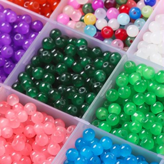 St. kunkka 4mm Hạt Thủy Tinh Séc 50-200 Chiếc Giả Ngọc Hạt Cho DIY Vòng Tay Vòng Cổ Làm