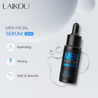 Serum dưỡng ẩm & săn chắc da mặt LAIKOU dành cho nam 30ml với Axit Hyaluronic, Collagen & Niacinamide