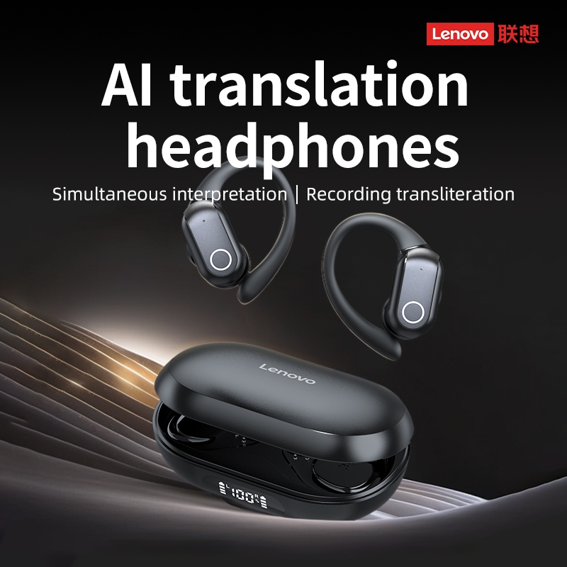 Tai nghe Lenovo TA310 True Wireless Bluetooth 5.4 AI Dịch thuật thông minh Hi-Res Lossless Âm thanh thể thao Chống mồ hôi An toàn Phù hợp với Điều khiển bằng giọng nói | BigBuy360 - bigbuy360.vn
