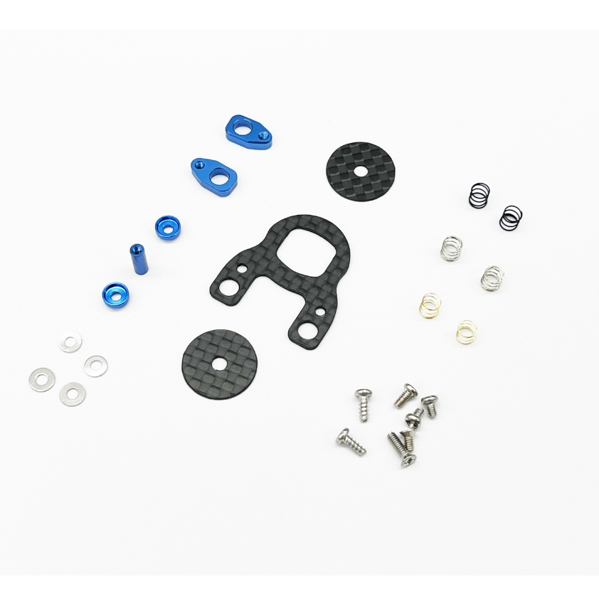 KMracing Mini-z MR-04DD Sợi Carbon Kiểm Tra Giảm Sốc Tấm Ma Sát 94 Mm Giá Đỡ Động Cơ Sử Dụng