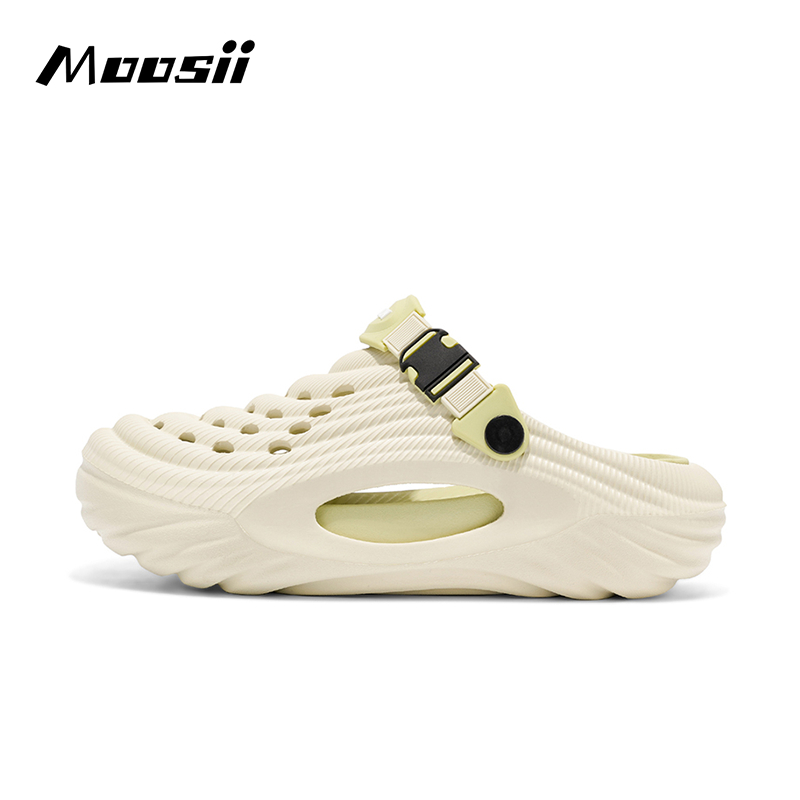 MOOSII - Giày nam, dép xăng đan, dép lê, giày lỗ, thường ngày, thời trang, nhẹ, chống trượt, size 40-45 [538VSL]