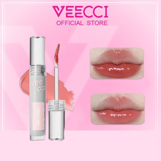  VEECCI Son Bóng Nước Son Bóng Tráng Gương Chống Dính Cốc Lâu Trôi Dưỡng Ẩm Và Che Phủ Đường Viền Môi   2g  