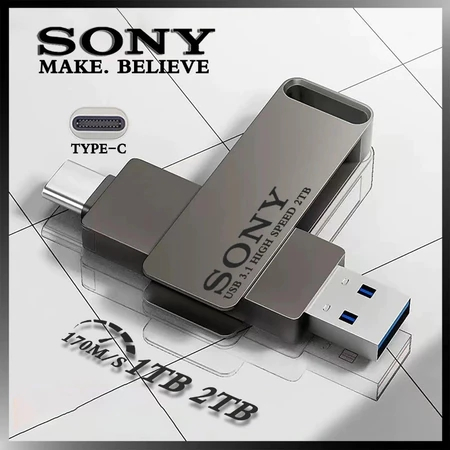 SONY8TB 6TB 4TB 2TB USB 3.0 Pen Drive 1TB 512GB Chuyển Tốc Độ Cao Kim Loại SSD Pendrive USB Flash Dr