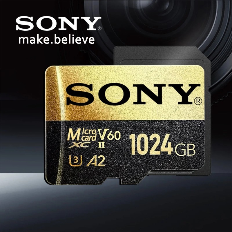 SONY 1TB Thẻ Micro SD Thẻ Nhớ Tốc Độ Cao MIni MicroSD Thẻ 1TB 512GB 256GB 128GB SD TF Flash Cho Máy 