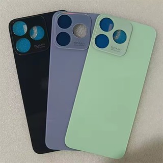 Dành Cho ZTE Blade V50 Thiết Kế 4G Lưng Pin Phía Sau Vỏ Kính + Miếng Dán Dính Thay Thế