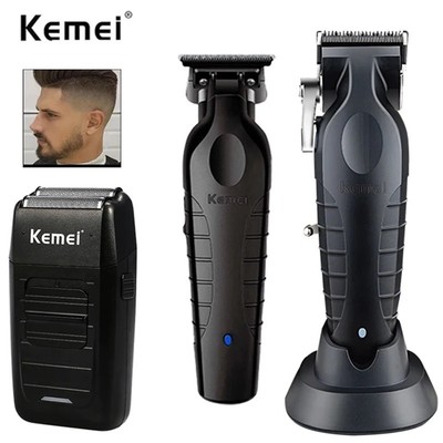 Kemei KM-2296 KM-2299 KM-1102 Bộ cắt tóc nam Máy cạo râu điện Máy cắt tóc chuyên nghiệp