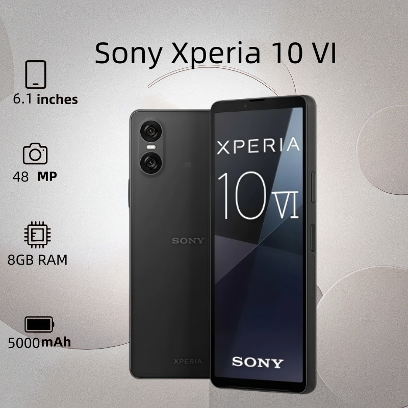 Sony Xperia 10 VI Snapdragon 6 Gen 1 OLED 128GB 8GB RAM 6.1 inch
