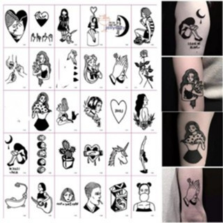 🍥jellycuty🍥Hình Xăm Dán 15 Ngày Không Trôi, Tattoo Tạm Thời Mini, Gợi Ý Vị Trí Dán Cực Chất