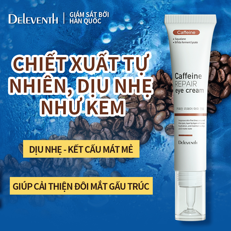 Kem mắt DELEVENTH Caffeine Ceramide giảm quầng thâm và bọng mắt hiệu quả làm căng vùng mắt 18g | BigBuy360 - bigbuy360.vn
