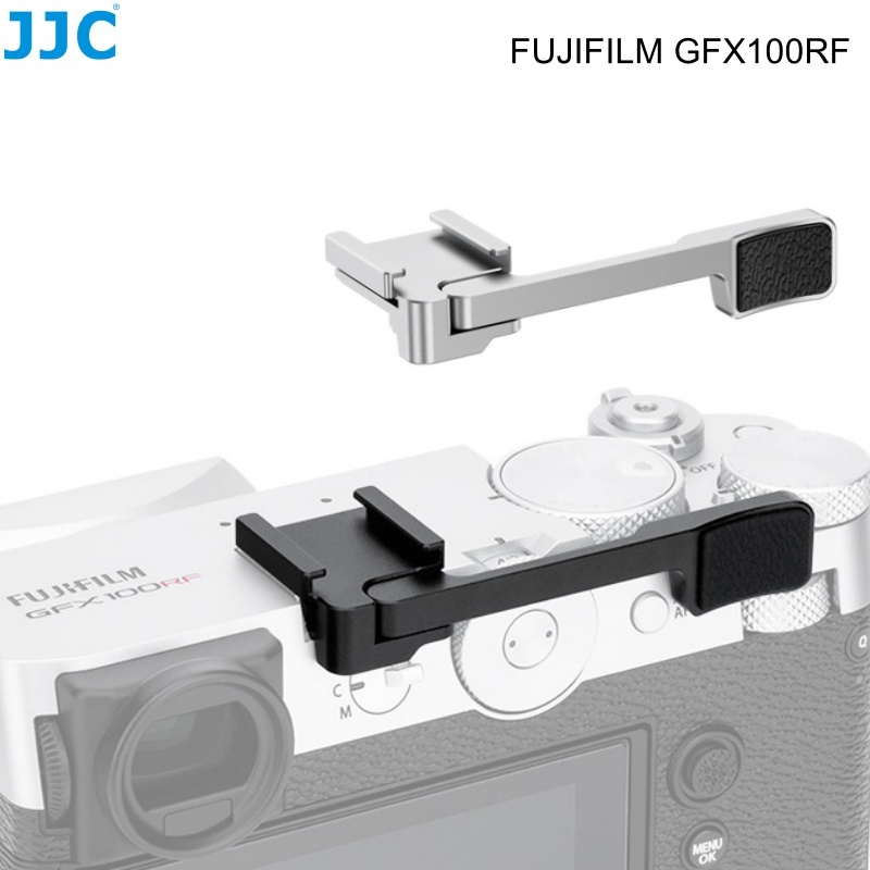 JJC Thumb Grip Cho GFX100RF Camera Kẹp Ngón Tay Cầm Máy ảnh Kim Loại Ngón Tay Cầm Chống Trơn Trượt H