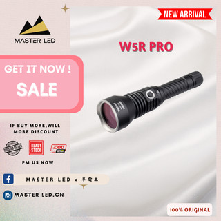 Đèn pin hoàn hảo Weltool W5R Pro LEP Đèn pin sạc