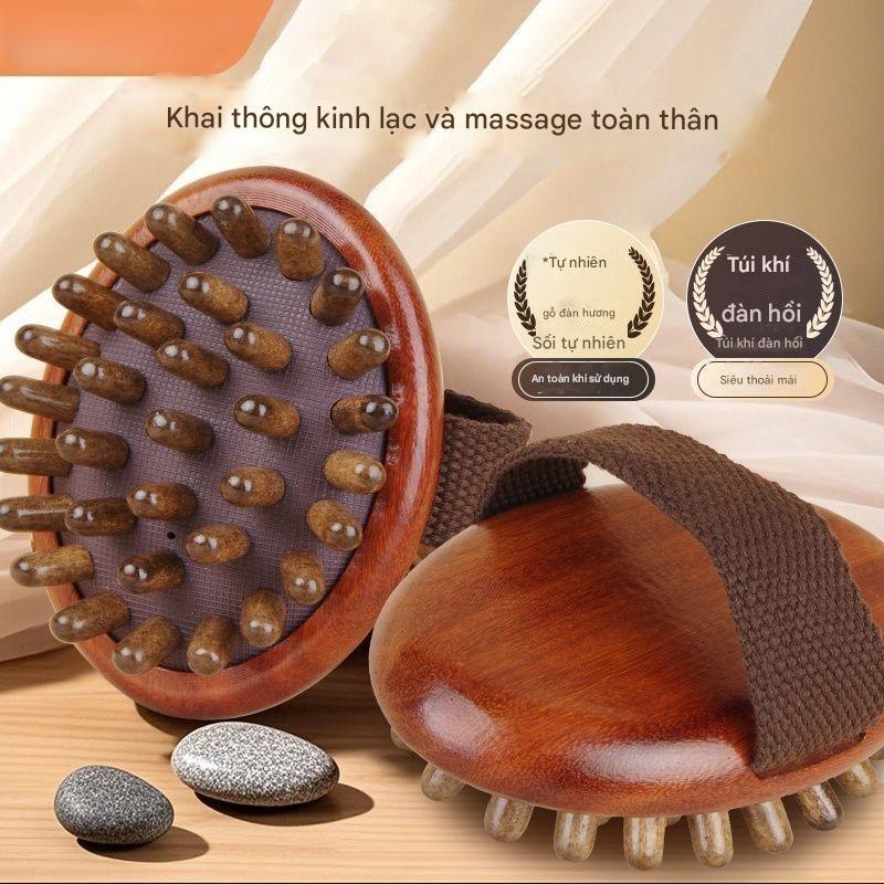 [Gỗ Đàn Hương] Lược Massage Cho Tất Cả Cơ Thể Gỗ Đàn Hương Đầu Lược Đĩa Kinh Tuyến Nạo vét Guasha Cơ Thể Giảm Mệt Mỏi Giảm Cân Dụng Cụ Tiện Dụng Đầu Máy Mát Xa Da Đầu Để Tăng Trưởng Tóc