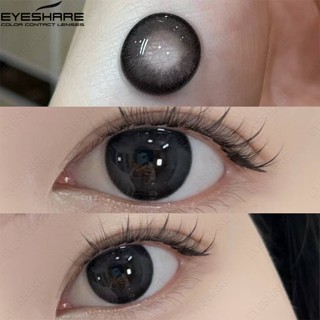  Mắt Kính áp tròng màu đen Ống kính 14,5   14,2   14.0MM Phóng to mắt của bạn. ống kính màu 