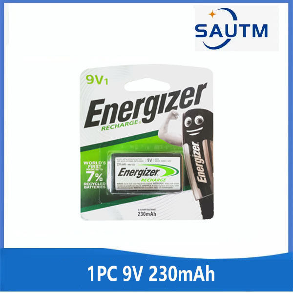 Pin sạc Energizer 9V 230mAh [Thẻ]