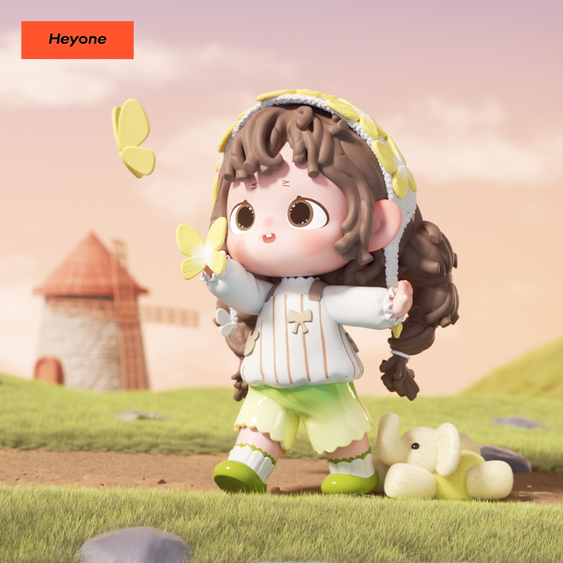 Heyone FurFur The Happy Collection Series Đồ chơi mô hình hộp bí ẩn dễ thương Quà tặng