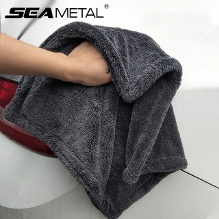 Khăn Rửa Xe SEAMETAL Microfiber 1200GSM Siêu Thấm Hút Làm Sạch Vải Sấy Rửa Xe Chi Tiết