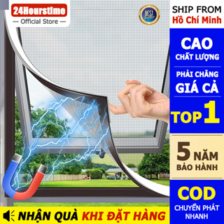 24Hourstime Màn hình từ tính lưới chống muỗi từ tính, Lưới chống muỗi nam châm, Muỗi Cho Cửa Sổ tấm lưới chắn côn trùng