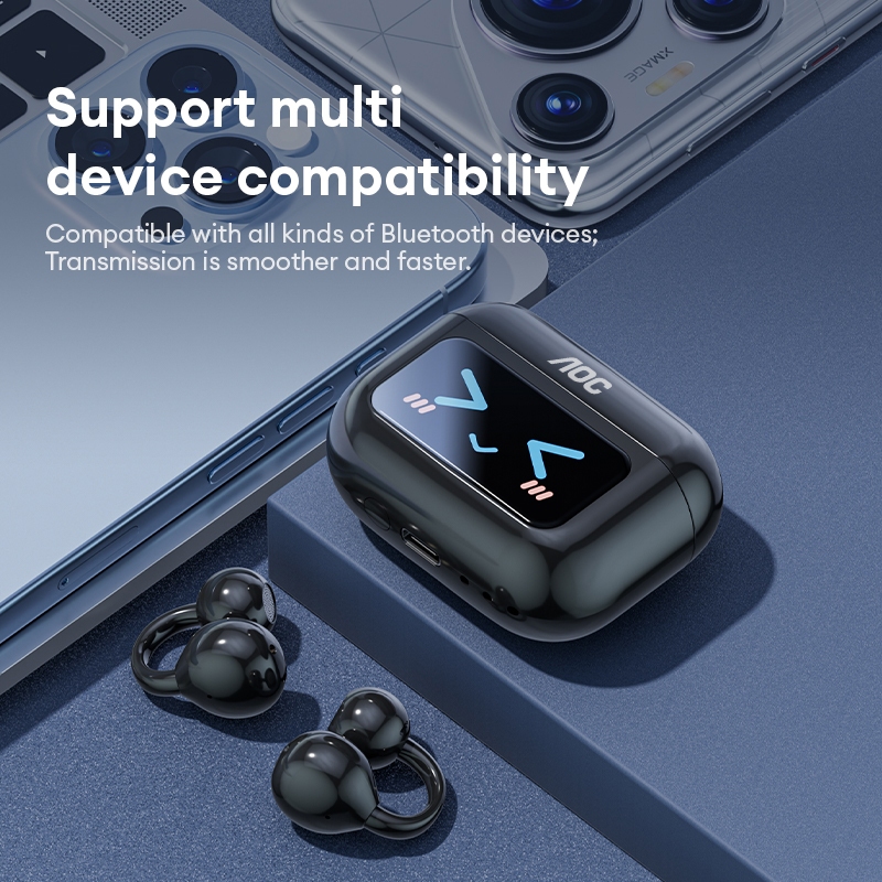 Tai nghe Bluetooth tai mở AOC-ACD3521 Giảm tiếng ồn HIFI Cảm ứng thông minh Chế độ kép Giảm tiếng ồn Bluetooth 5.4 | BigBuy360 - bigbuy360.vn