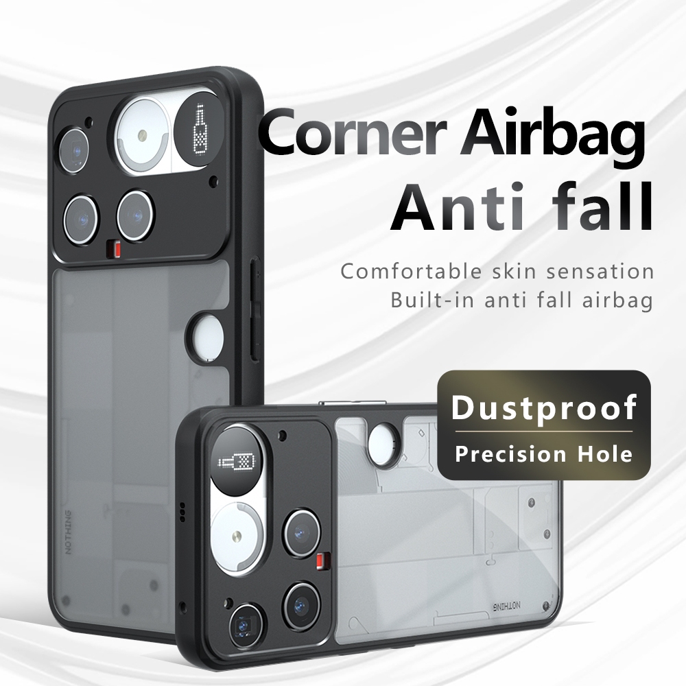 Light Scrub PC Skin feel Phone Case for Nothing Phone 3 Anti-fall Protection Hard Cover